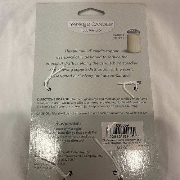 Yankee Candle Illuma-Lid, Snowmen - Picture 3 of 3